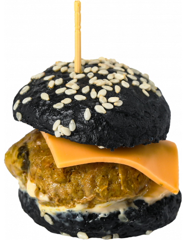 Mini black burger