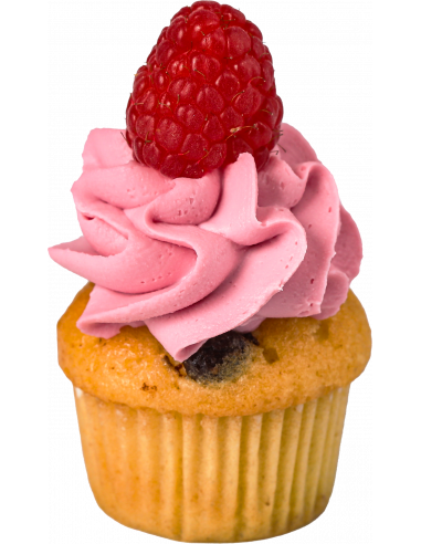Mini cupcake framboise