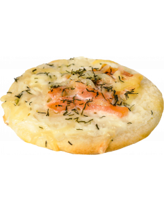 Mini pizza pomme de terre crème fraiche