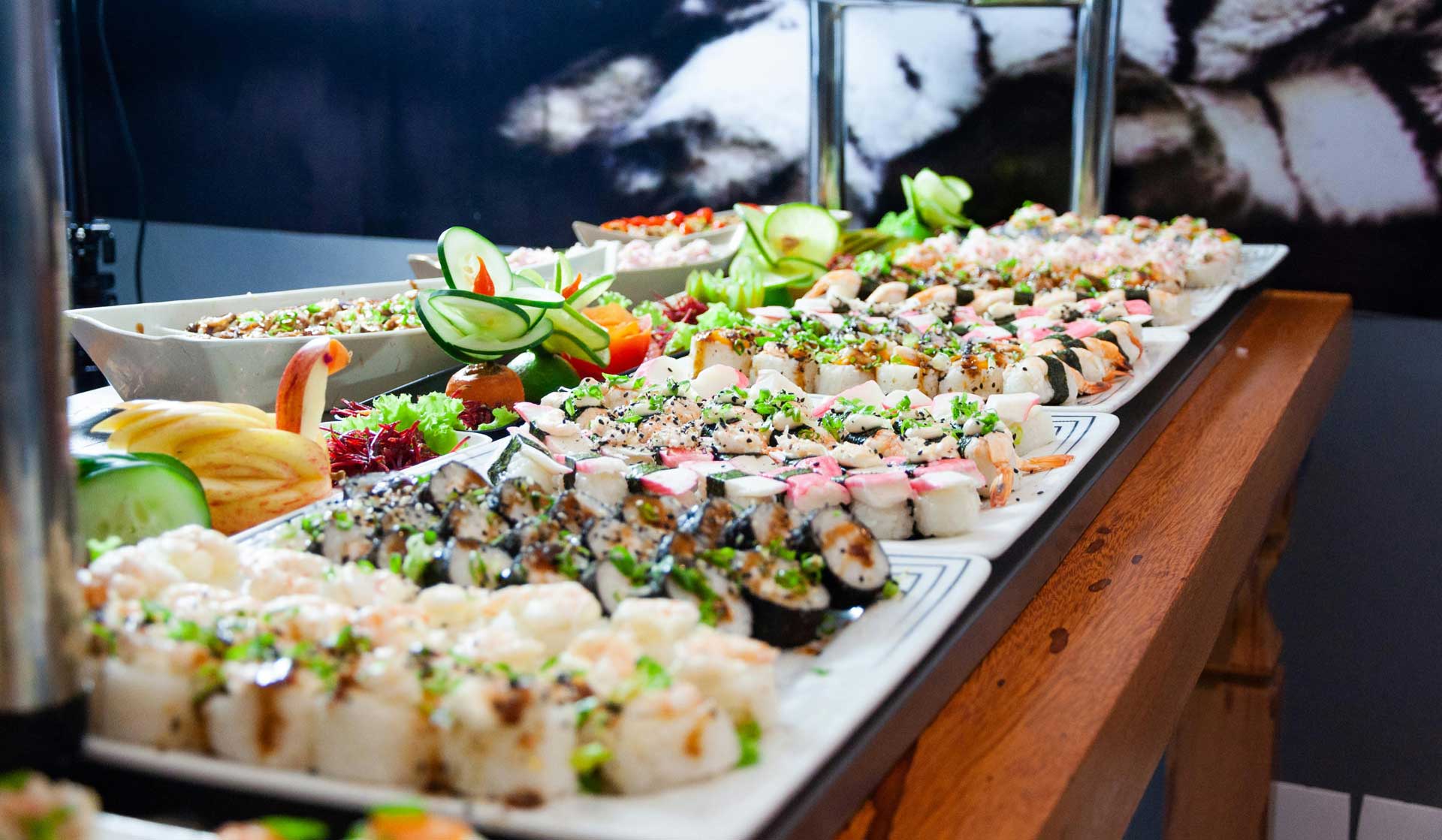 un buffet sucré et salé pour un événement